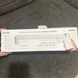 Wireless Thermal Printer - White - professional wireless thermal printer